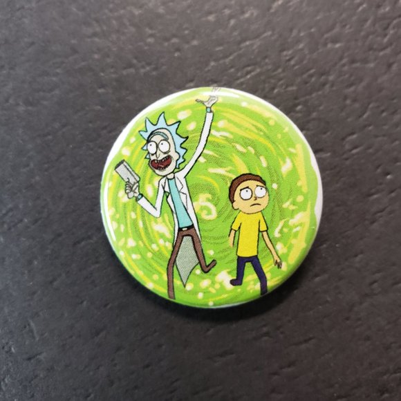 Rick and Morty Buttons - Snowball Glootie & more - Picture 4 of 6